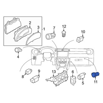 Toyota OE - 12 Volt Accessory Power Outlet