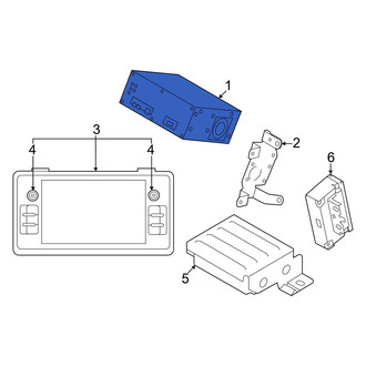 Toyota OE - Radio Control Unit
