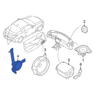 Toyota OE - Rear Right Speaker