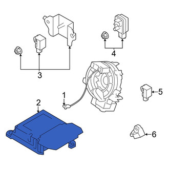 Toyota OE - Air Bag Control Module