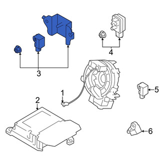 Toyota OE - Front Air Bag Impact Sensor