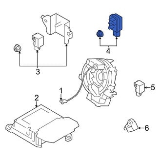 Toyota OE - Center Front Air Bag Impact Sensor