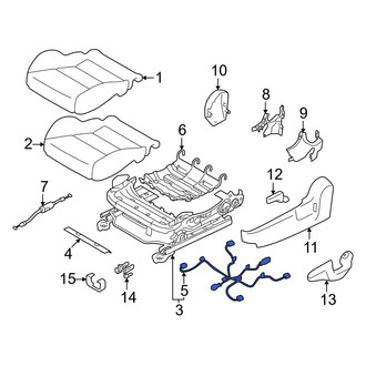 Toyota OE - Front Left Air Bag Seat Sensor Mat