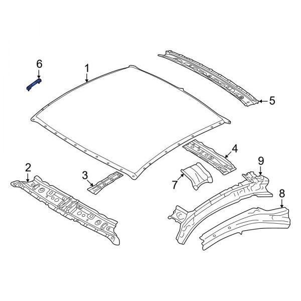 Roof Header Panel Bracket