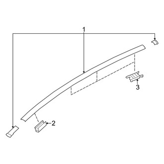 Toyota OE - Roof - Exterior Trim