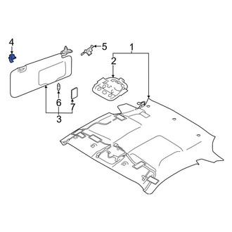Toyota OE - Sun Visor Holder