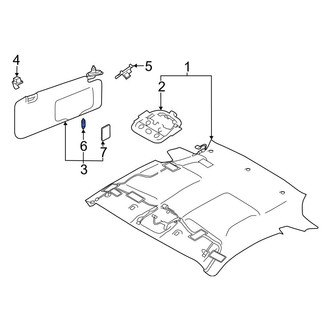 Toyota OE - Sun Visor Light Bulb