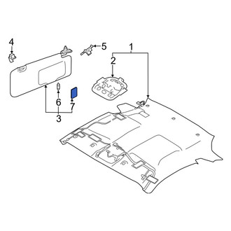 Toyota OE - Courtesy Light Lens