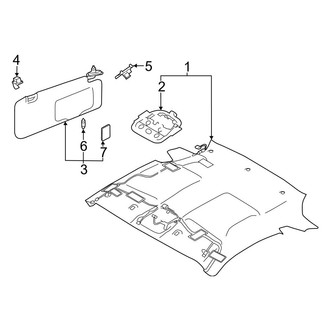 Toyota OE - Roof - Interior Trim