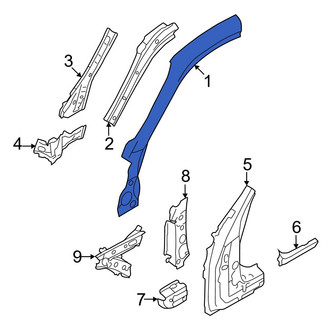 Toyota OE - Left Upper Body A-Pillar