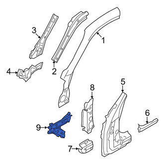 Toyota OE - Left Body A-Pillar Brace
