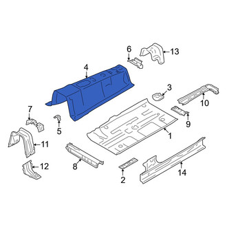 Toyota OE - Front Center Floor Pan