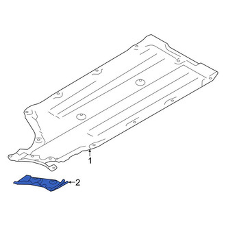 Toyota OE - Front Left Floor Pan Splash Shield
