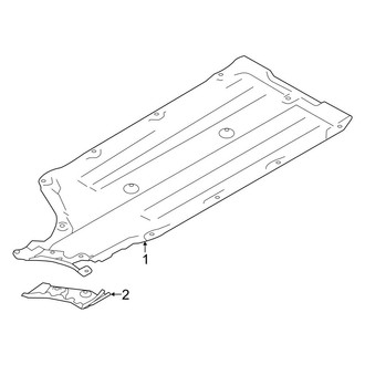 Toyota OE - Pillars, Rocker & Floor - Under Cover & Splash Shields