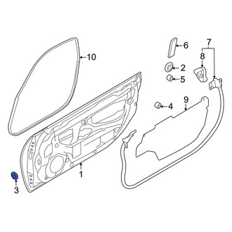 Toyota OE - Front Door Plug