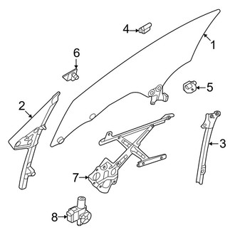 Toyota OE - Door - Glass & Hardware