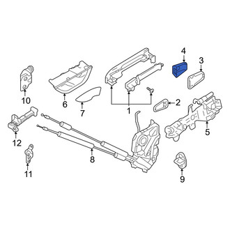 Toyota OE - Front Left Exterior Door Handle Cover