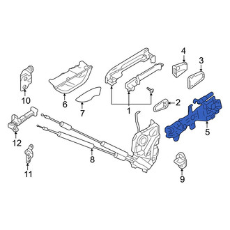 Toyota OE - Front Right Exterior Door Handle Base