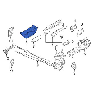 Toyota OE - Front Left Inner Interior Door Handle