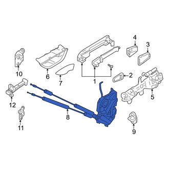 Toyota OE - Front Left Door Latch Assembly