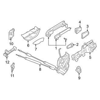 Toyota OE - Door - Lock Hardware