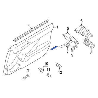 Toyota OE - Door Interior Trim Panel Cap