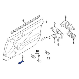 Toyota OE - Door Interior Trim Panel Bracket