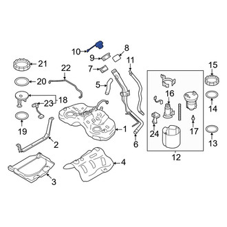 Toyota OE - Fuel Tank Cap