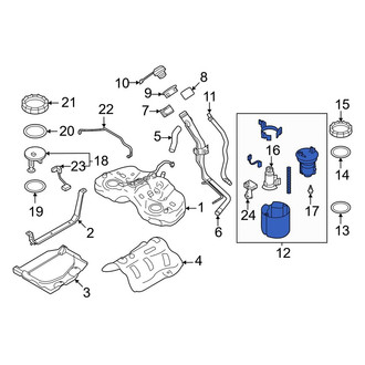 Toyota OE - Fuel Pump and Sender Assembly