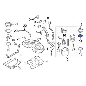 Toyota OE - Fuel Pump O-Ring
