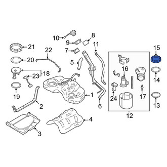 Toyota OE - Fuel Tank Lock Ring