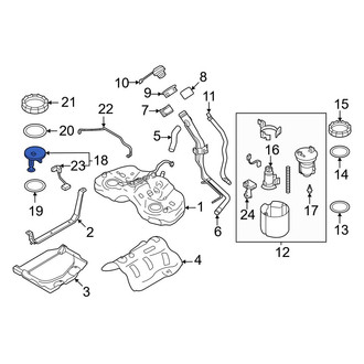 Toyota OE - Fuel Pump Hanger