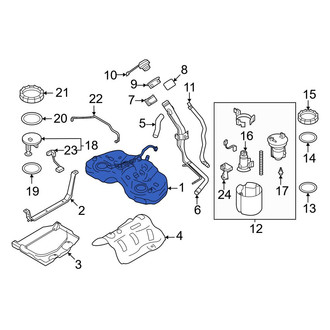 Toyota OE - Fuel Tank
