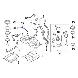 Toyota OE - Fuel Hose
