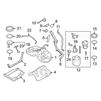Toyota OE - Fuel System Components