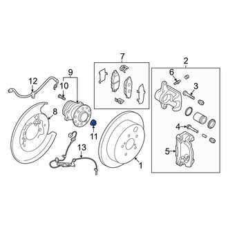 Toyota OE - CV Joint Nut
