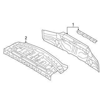Toyota OE - Rear Body & Floor - Rear Body