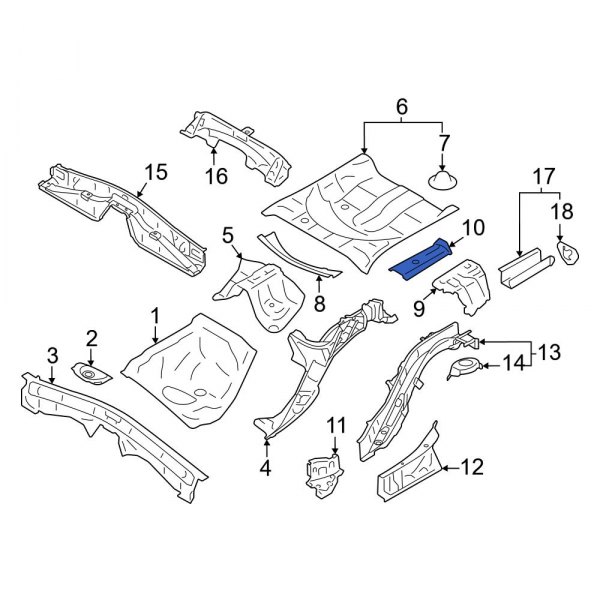 Floor Side Rail