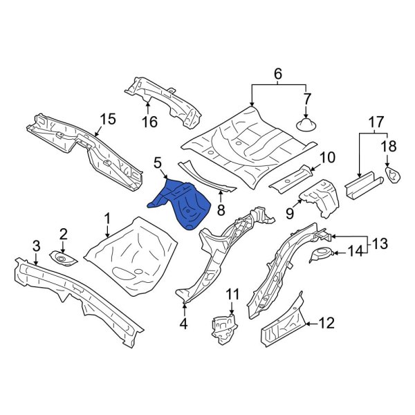 Floor Pan Reinforcement