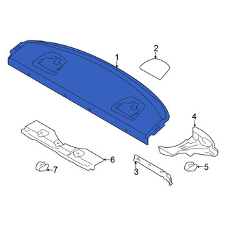 Toyota OE - Rear Package Tray Trim