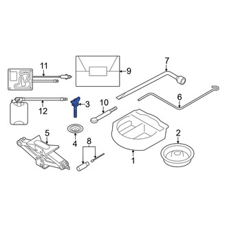 Toyota OE - Spare Tire Bolt