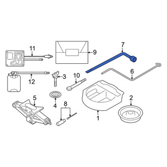 Toyota OE - Wheel Lug Wrench