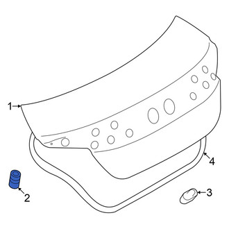 Toyota OE - Rear Deck Lid Stop Buffer