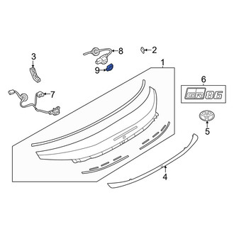 Toyota OE - Park Assist Camera Grommet