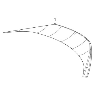 Toyota OE - Trunk Lid - Spoiler