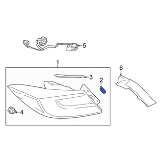 Toyota OE - Tail Light Seal