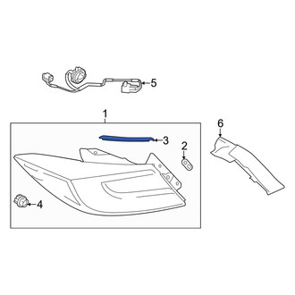 Toyota OE - Left Tail Light Gasket
