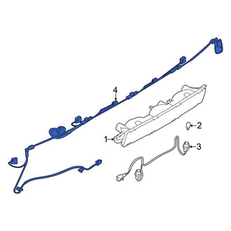 Toyota OE - Rear Back Up Light Wiring Harness