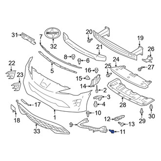Toyota OE - Headlight Mounting Bolt