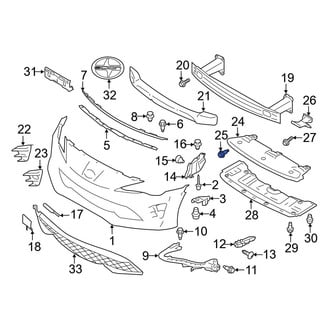 Toyota OE - Headlight Mounting Bolt
